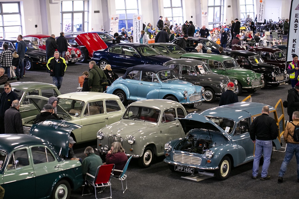 Picture of classic car show