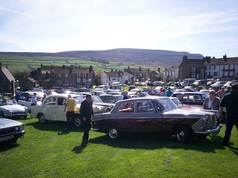 Picture of classic car show