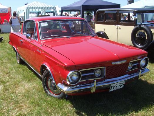 Picture of classic car show