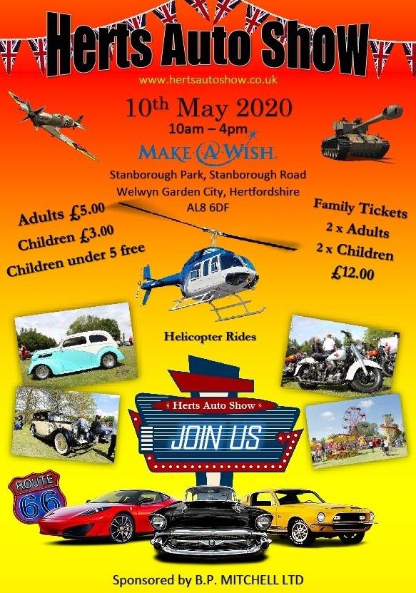 Herts Auto Show Classic Car Shows UK