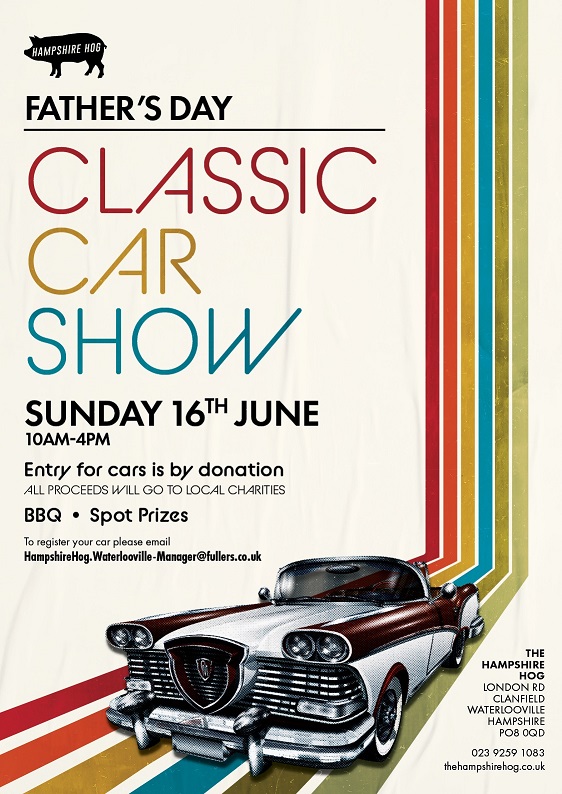 Picture of classic car show