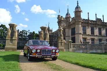 Picture of classic motor car at show