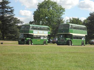 Picture of classic car show