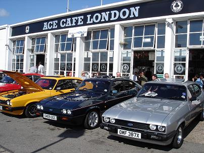 Picture of classic car show