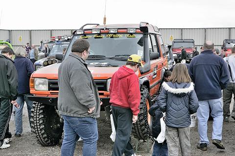 Picture of classic car show