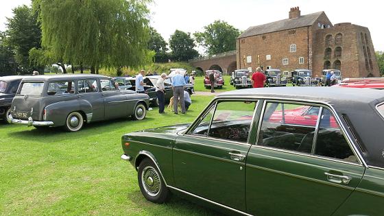 Picture of classic car show