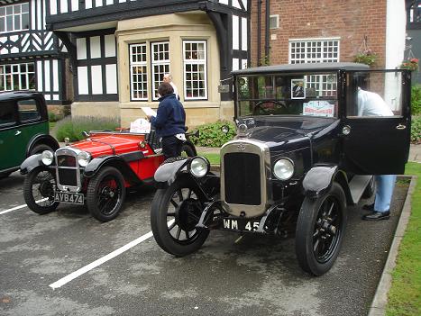 Picture of classic car show