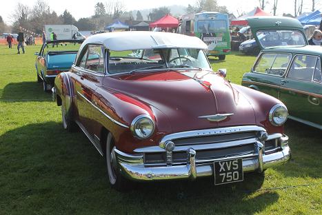 Picture of classic car show