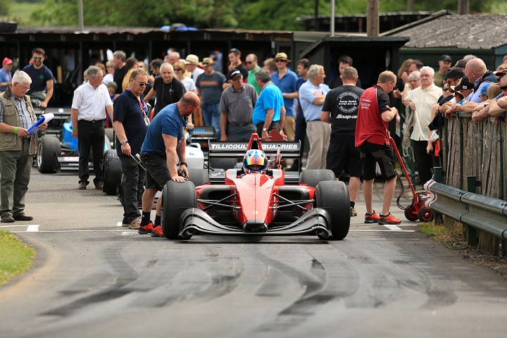 Picture of classic car show