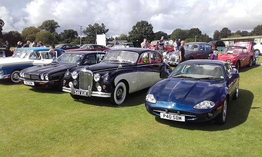 Picture of classic car show