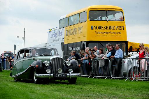 Picture of classic car show