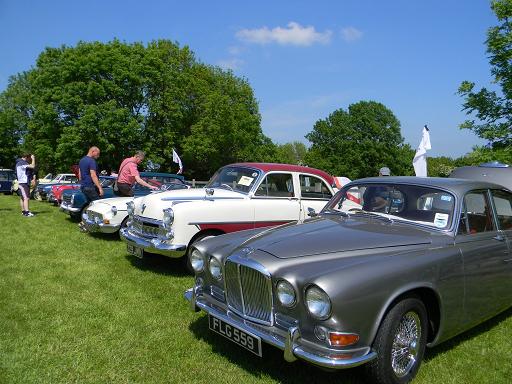 Picture of classic car show