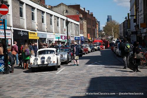 Picture of classic car show