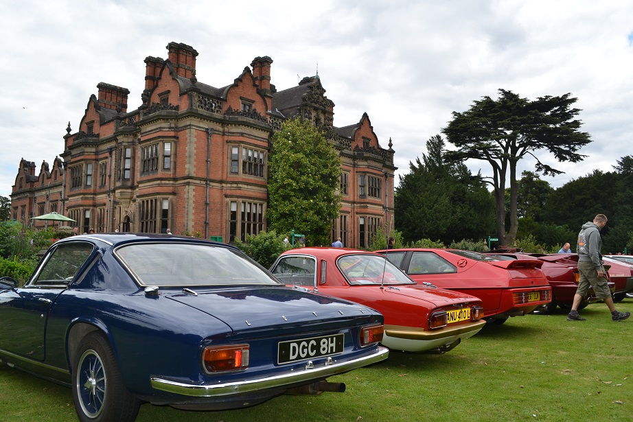 Picture of classic car show