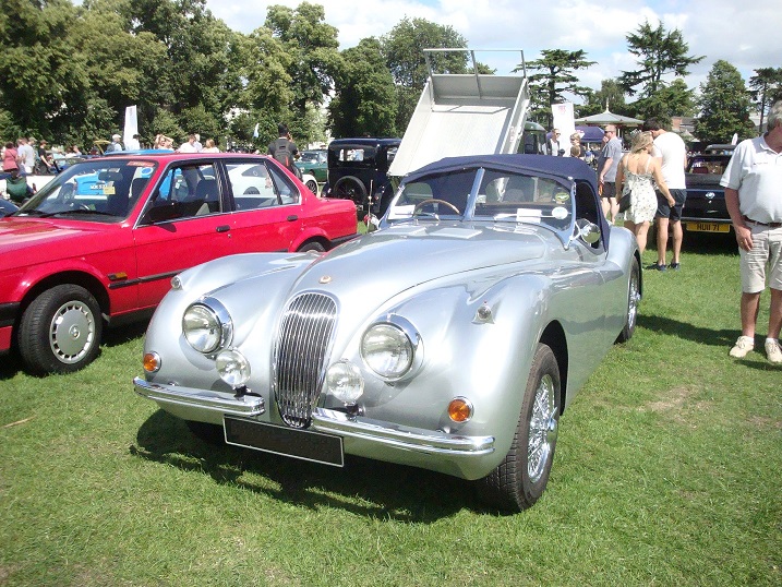 Picture of classic car show