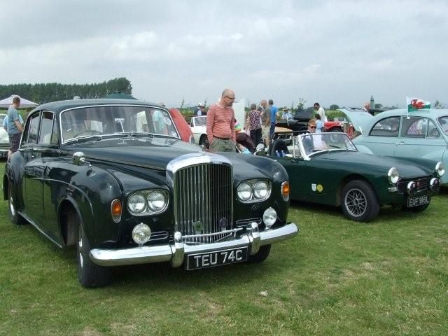 Picture of classic car show